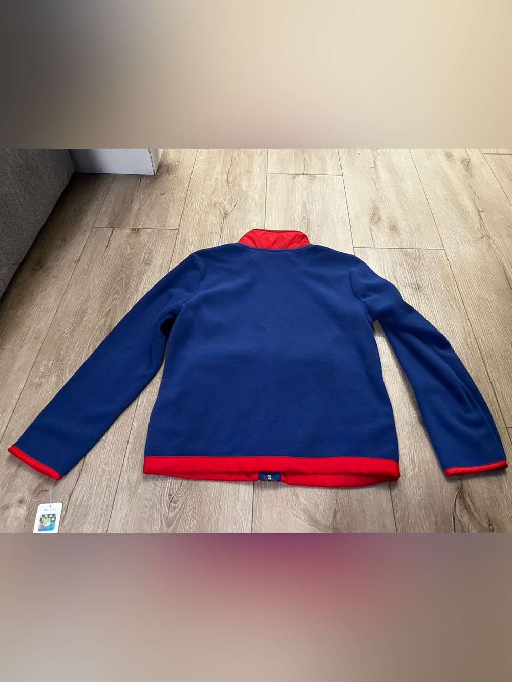 NFL Kids New York Giants Full-Zip Fleece Jacket - Picture 3 of 3